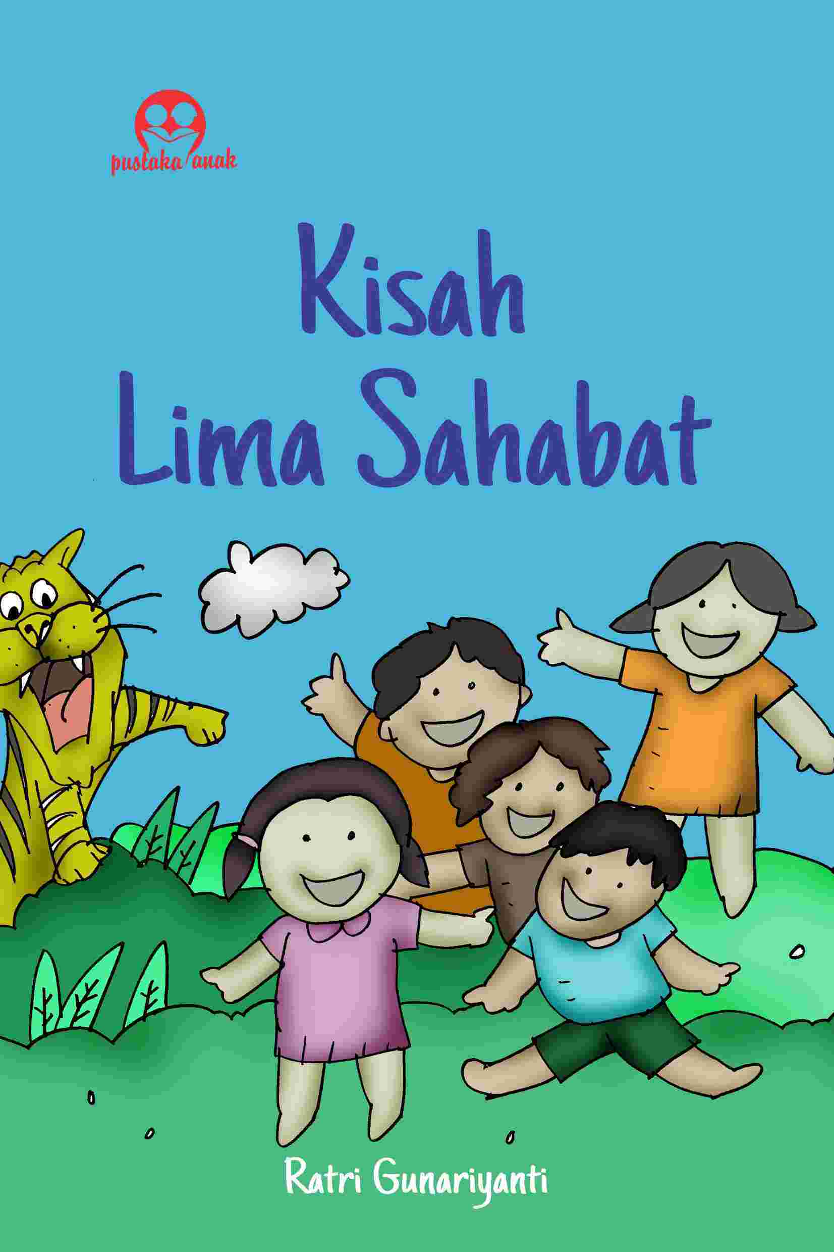 Sampul buku Kisah Lima Sahabat